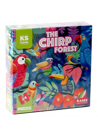 KSGamesTheChirpForestPreSchool24ParçaPuzzle