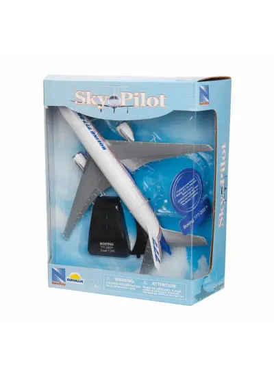 NessiWorld 1:240/1:270 Sky Pilot Boeing Model Yolcu Uçağı