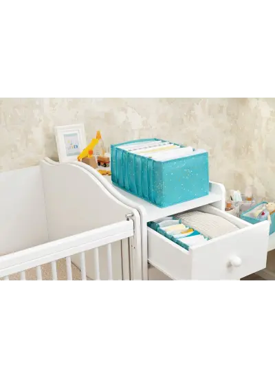 Baby Akordiyon Organizer Çekmece Düzenleyici Large (yeşil) - 04089