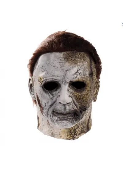 Michael Myers Lateks Maske - Michael Myers Et Maske Kafaya Tam Geçmeli