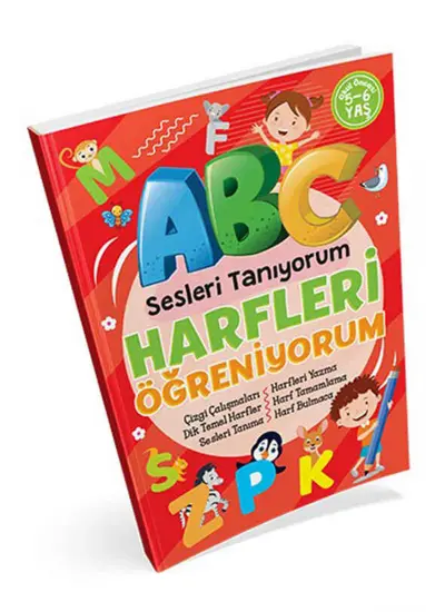 Sesleri Tanıyorum Harfleri Öğreniyorum (5/6 Yaş)