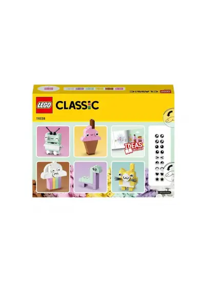 11028 LEGO® Classic Yaratıcı Pastel Eğlence Yapım Parçaları 333 parça +5 yaş