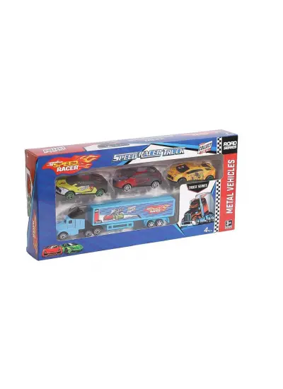 NessiWorld TOY-40 Tır Seti 3'lü Metal Araba -Toysan