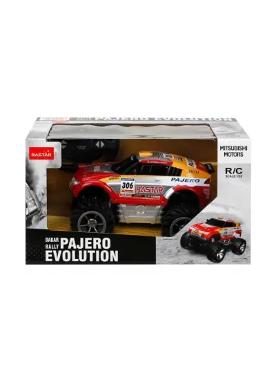 020100 1:18 Mitsubishi Pajero Evolution Uzaktan Kumandalı Araba -Sunman