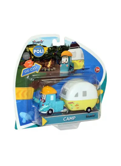 POLI/83405 Robocar Poli Camp Figürü-Necotoys