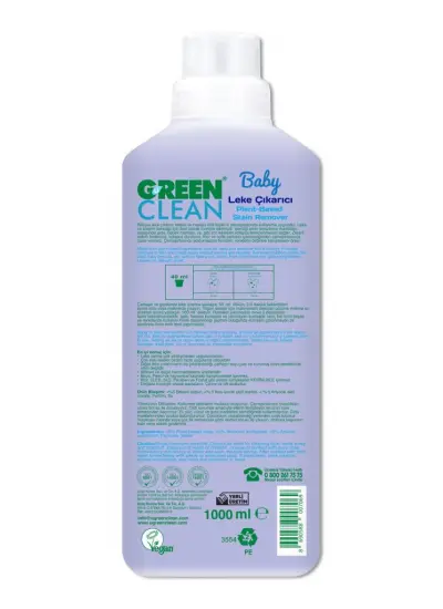 Green Clean Baby Bitkisel Leke Çıkarıcı 1000 ml