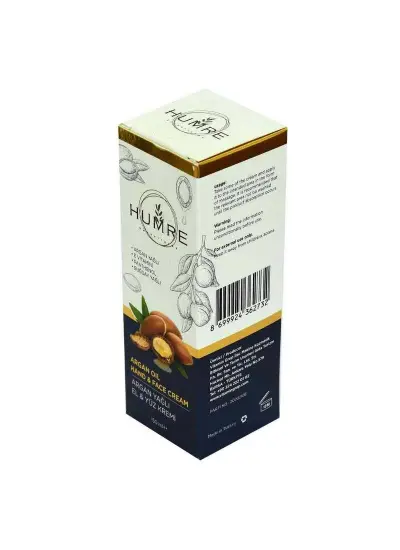 Humre Argan Yağlı E Vitaminli El ve Yüz Kremi 150 ML