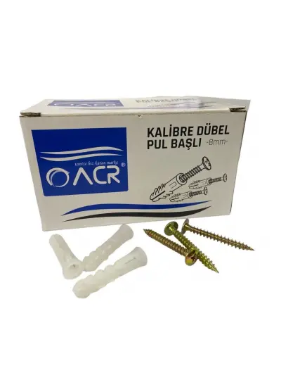 ACR 8 mm Kalibre Dubel 100 Adet