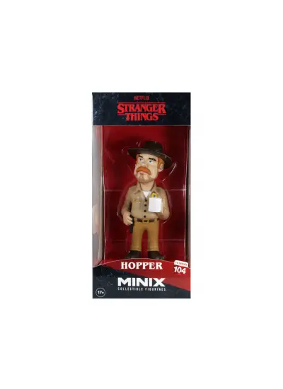 Nessiworld Nessi World MNX09000 Minix Koleksiyon Figürü Hooper - Stranger Things - 13876