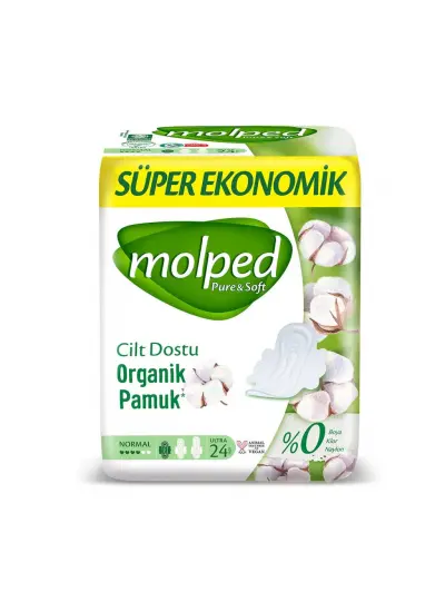 Molped Pure&Soft Normal Ped Süper Eko 24 Adet