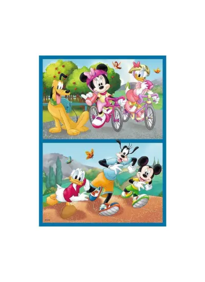 PUZZLE-93344 2IN1 Disney Puzzle -Trefl