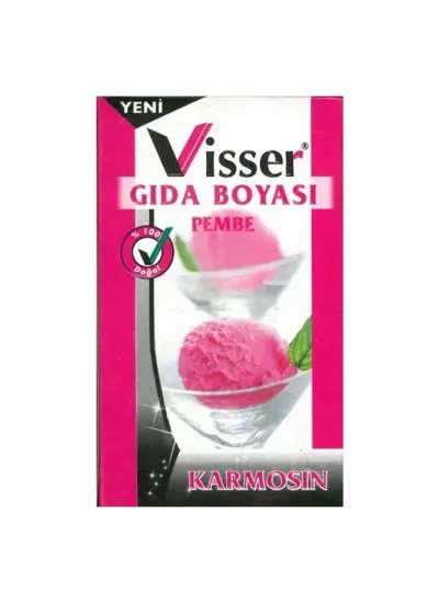 Visser Toz Gıda Boyası Pembe