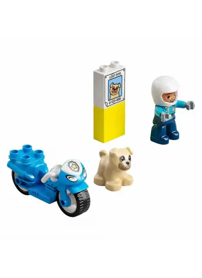 Nessiworld LEGO DUPLO Kurtarma Polis Motosikleti 10967