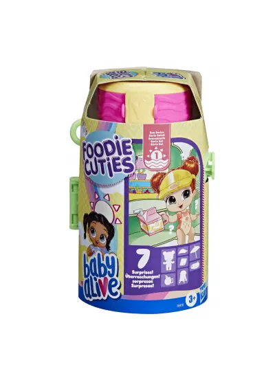 F6970 Baby Alive, Foodie Cuties Sürpriz Matara +3 yaş