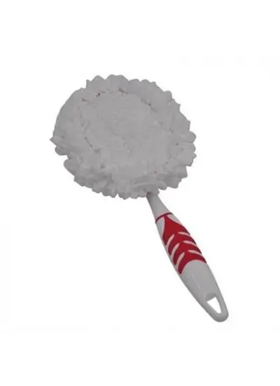 Mikrofiber Duster Toz Leke Kir Alıcı Temizleyici Tutacaklı Temizlik Bezi Aparatı Malzemesi