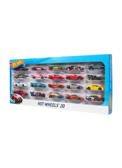 H7045 Hot Wheels 20'li Araba Seti 1 - 31 Aralık Erkol Özel Kampanya Fiyatı