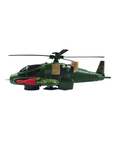 Yerde Gezen Çarp Dön Savaş Helikopteri 30 Cm - 8811-25