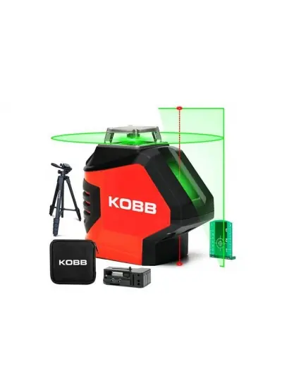 KOBB KBL88GTP 25 Metre Otomatik Hizalama Yeşil Lazer