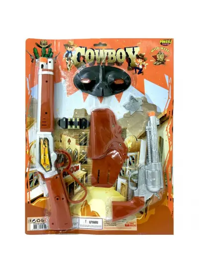 Nessiworld Cowboy Kılıflı Kartela Kovboy Seti