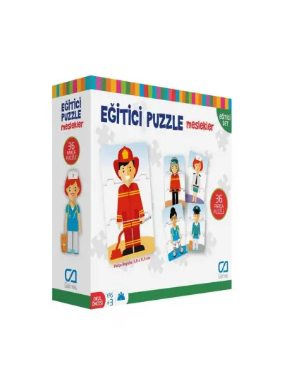 Nessiworld Games Eğitici Puzzle Meslekler 36 Parça 5030