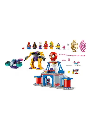 Nessiworld 10794 Lego Marvel Spidey - Spidey Takımı Ağ Örücü Karargahı 193 parça +4 yaş