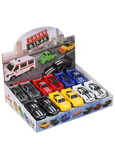 Çek Bırak Nascar Arabası 10.5 Cm - BP-035