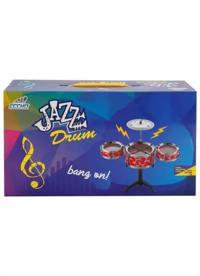 41008 Jazz Drum Oyuncak Mini Bateri Seti