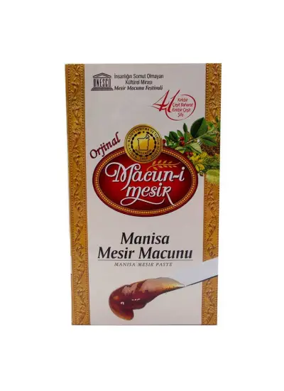 Manisa Mesir Macunu Cam Kavanoz 400 Gr