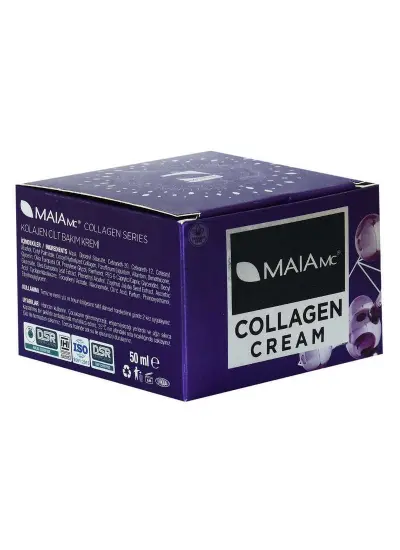 Kolajenli Vitaminli Yüz ve Boyun Cilt Bakım Kremi Collagen Cream 50 ML