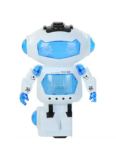 NessiWorld Kutulu Yürüyen Sesli Işıklı Robot