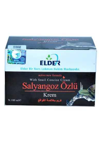 Elder Salyangoz Özlü Krem 100 ML