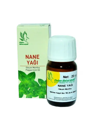 Nane Yağı 20 cc - Oleum Mentha Peppermint Oil