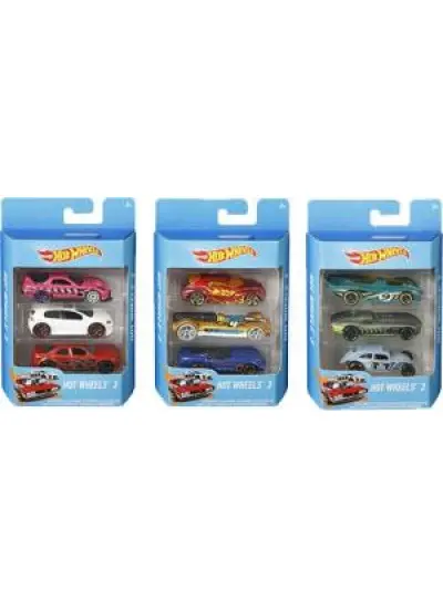 Hot Wheels 3'Lü Araba Seti - K5904