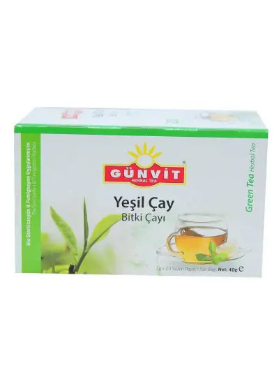 Yeşil Çay Bitki Çayı 20 Süzen Poşet