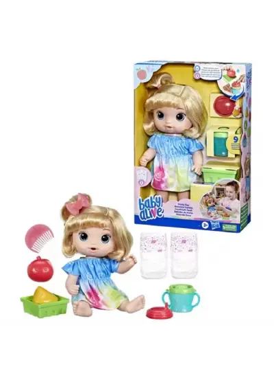 Nessiworld Baby Alive Meyve Sıkacaklı Bebek Seti F7356