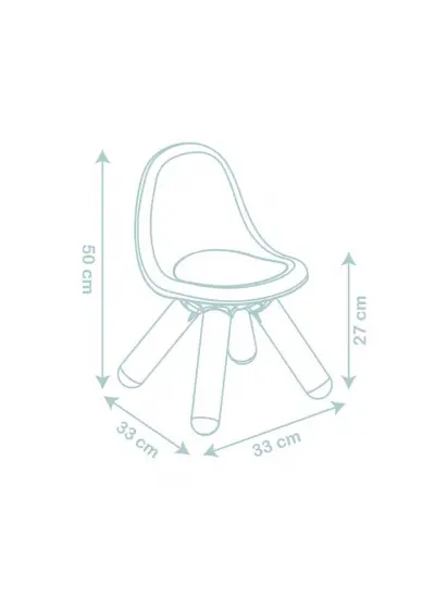 7600140313 LS Mavi Sandalye -Smoby