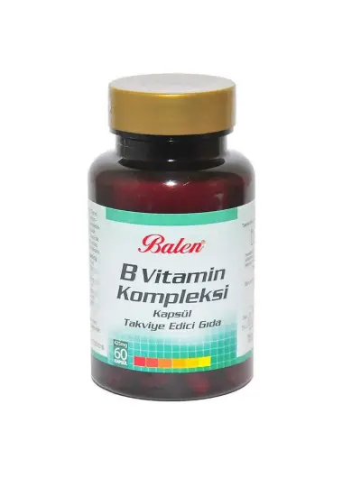 B Vitamin Kompleksi 60 Kapsül