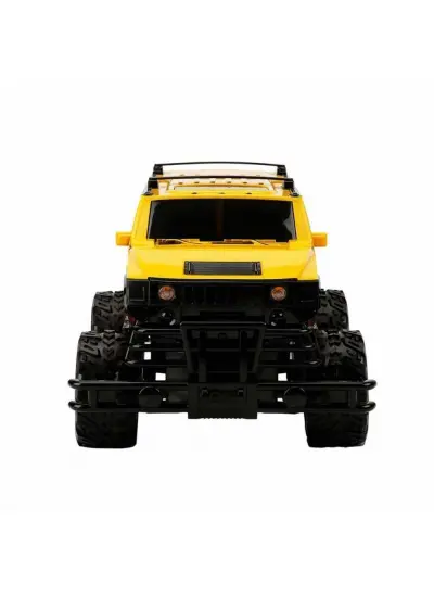 1:14 Uzaktan Kumandalı Big Foot Usb Şarjlı Hummer 34 cm. - Sarı