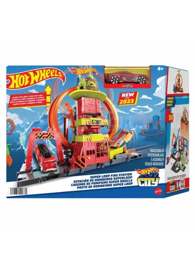 Hot Wheels Çember Pistli İftaiye İstasyonu HKX41