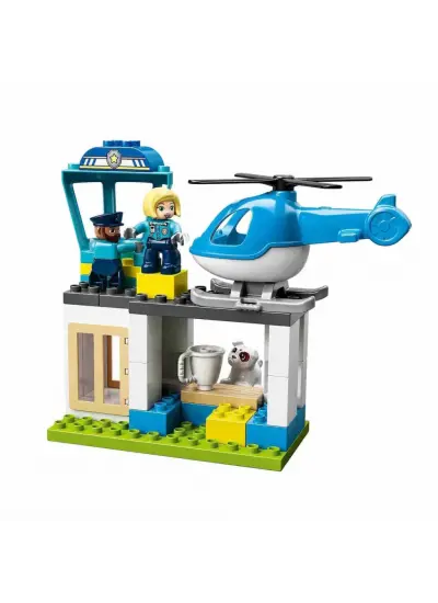 Nessiworld LEGO DUPLO Kurtarma Polis Merkezi ve Helikopter 10959