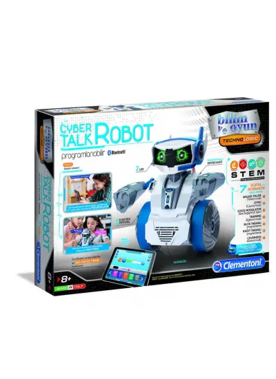 64447 Cyber Talk Robot - Robotik Laboratuvarı +8 yaş