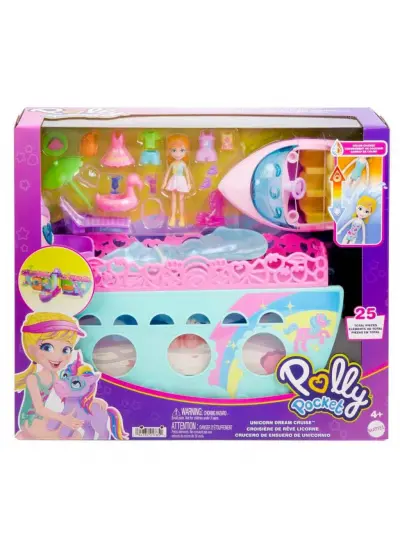 HWP26 Polly Pocket Unicorn Bot Oyun Seti