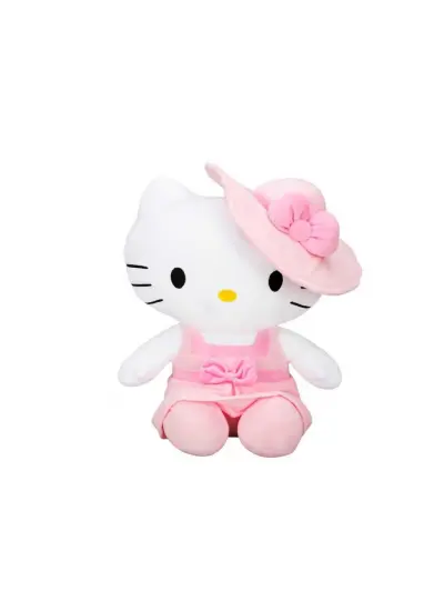 Nessiworld 2089 Hello Kitty Şapkalı Peluş 36 cm