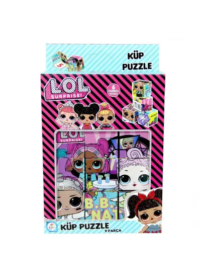 Nessiworld LOL Küp Puzzle 9 Parça