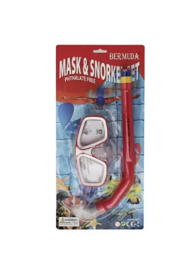 AK408-140BC - MASKE SNORKEL SET GARSON