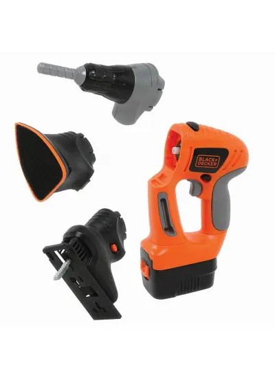 7600360102 Black + Decker Evo 3ü 1 Arada Oyuncak Testere+vidalama+zımparalama  -Smoby