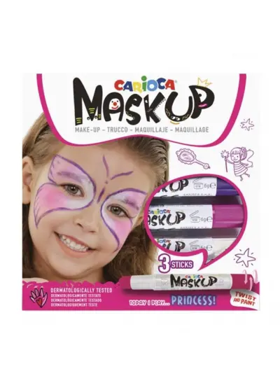 NessiWorld Carioca Mask Up Yüz Boyası 3 Renk Princess