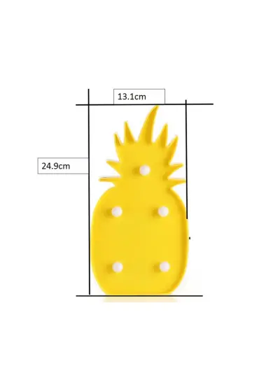 Ananas Tasarımlı Masa Lambası