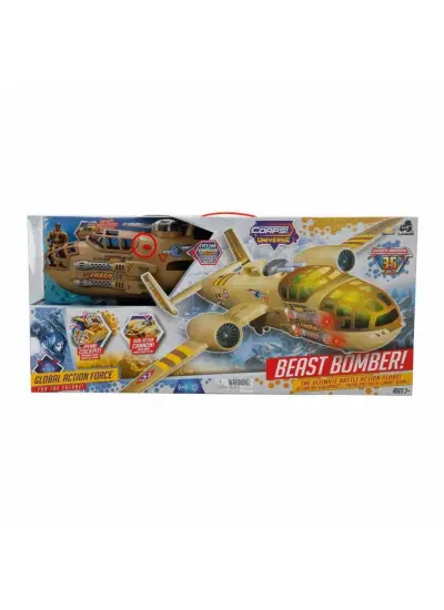 NessiWorld 33938 The Corps Universe Beast Bomber Sesli ve Işıklı Askeri Uçak