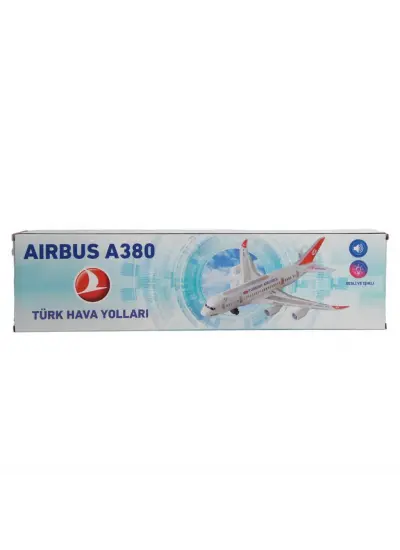 Kutulu Işıklı Müzikli A380 THY